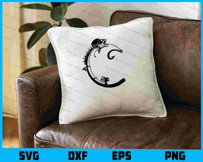 Fishing Hook SVG, Fisherman PNG