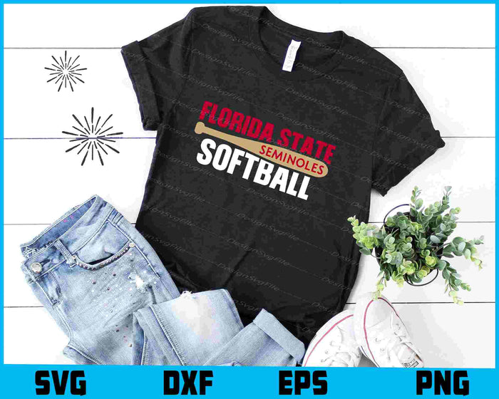 Florida State Seminoles Softball SVG