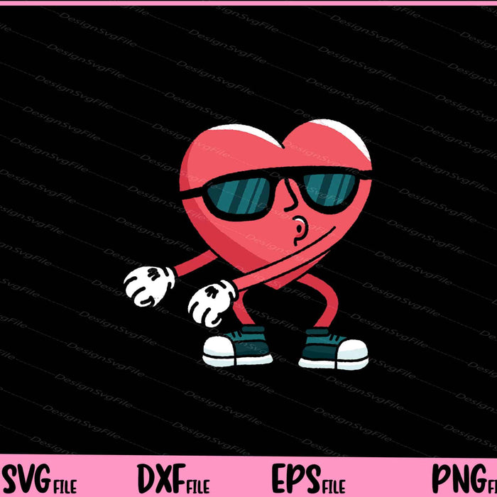 Floss Heart Funny Svg Cutting Printable Files  - Premium Cutting Files in SVG, PNG & EPS Formats - Premium SVG Cutting Files for Crafts