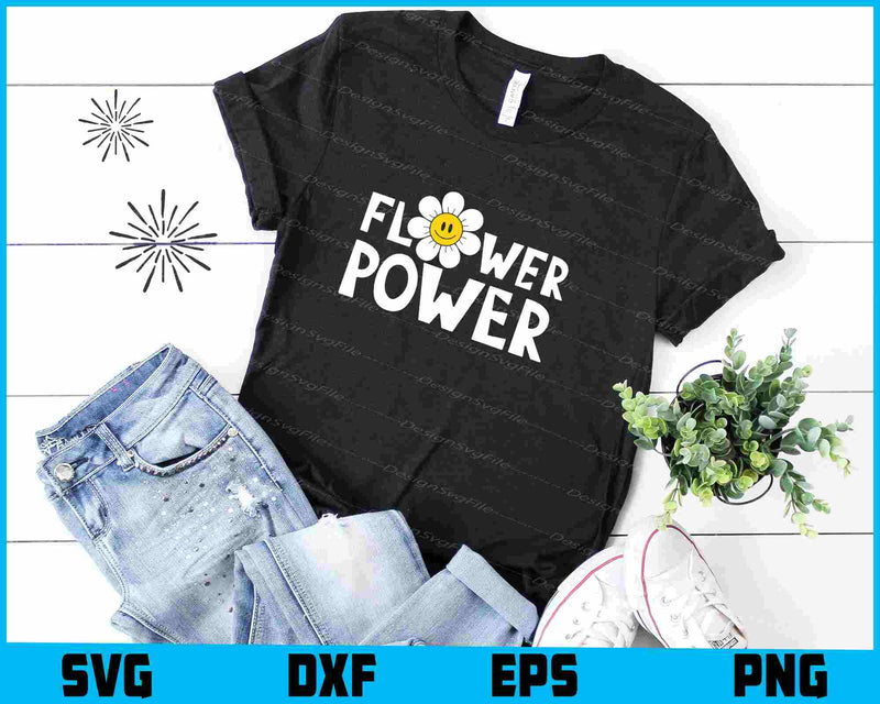 Flower Power SVG, Flowers Emoji SVG