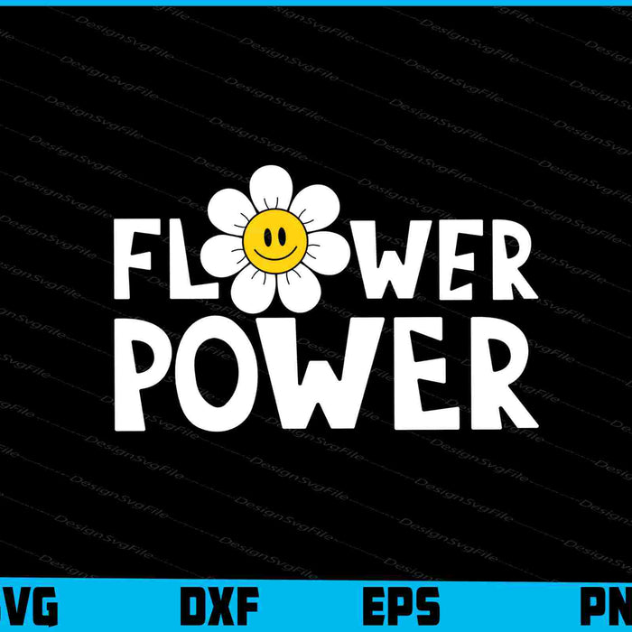 Flower Power SVG, Flowers Emoji SVG