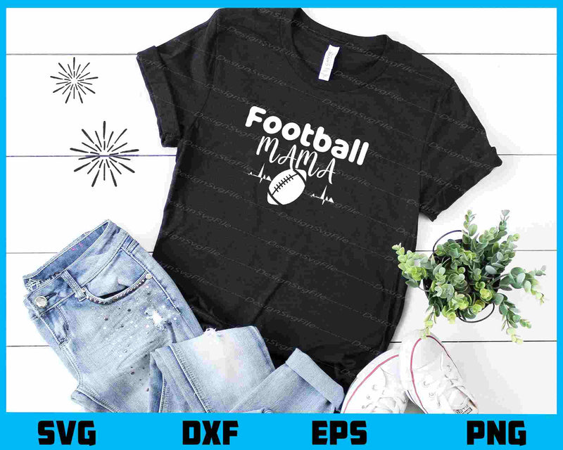 Football Mama t shirt