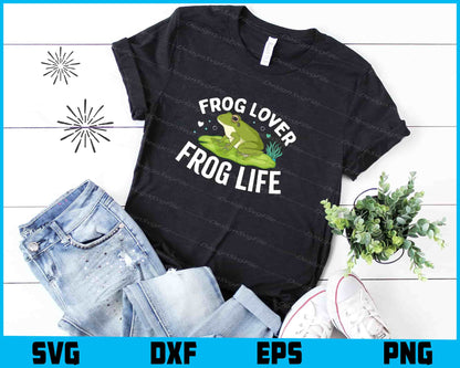 Frog Lover Frog Life SVG