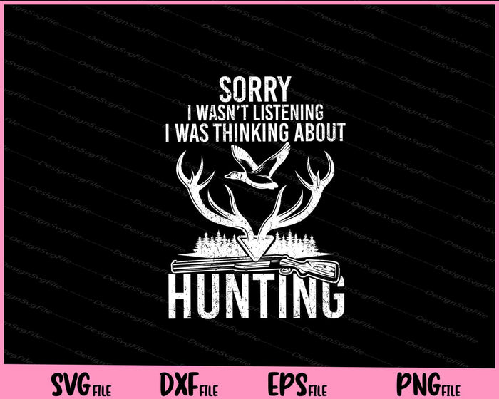 Funny Hunting SVG Deer Hunter Svg Cutting Printable Files  - Premium Cutting Files in SVG, PNG & EPS Formats - Premium SVG Cutting Files for Crafts