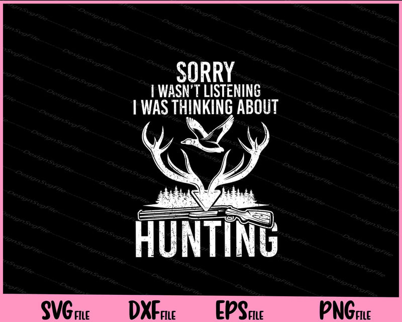 Funny Hunting SVG Deer Hunter Svg Cutting Printable Files  - Premium Cutting Files in SVG, PNG & EPS Formats - Premium SVG Cutting Files for Crafts