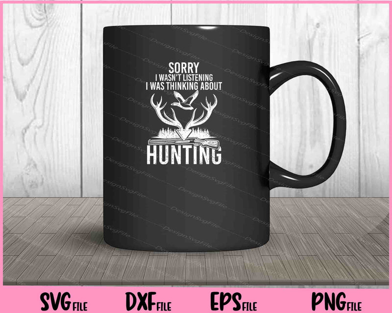 Funny Hunting SVG Deer Hunter mug