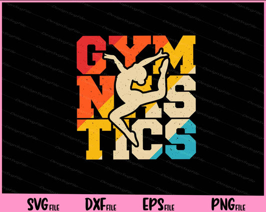 GYM NAS Tics Gymnastics Svg Cutting Printable Files  - Premium Cutting Files in SVG, PNG & EPS Formats - Premium SVG Cutting Files for Crafts