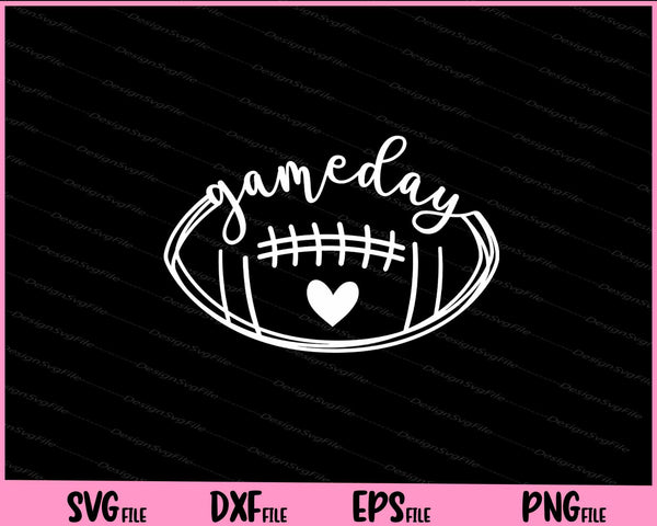 Game Day Football svg