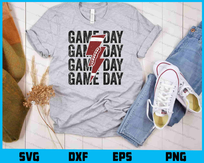 Game Day Football SVG