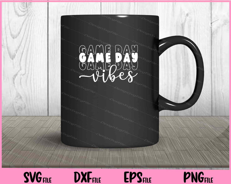 Game Day Vibes Football mug