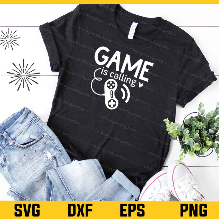 Game Is Calling Svg Cutting Printable File  - Premium Cutting Files in SVG, PNG & EPS Formats - Premium SVG Cutting Files for Crafts