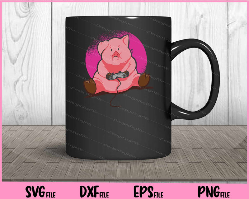 Gamer Pig Funny mug