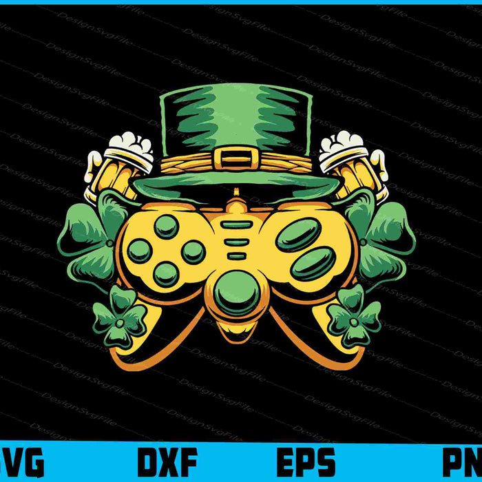 Gaming Beer St-patrick’s Day SVG