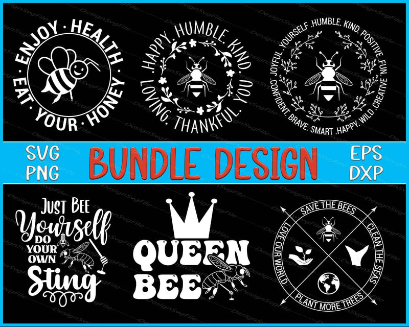 Garden Bundle SVG Honey PNG
