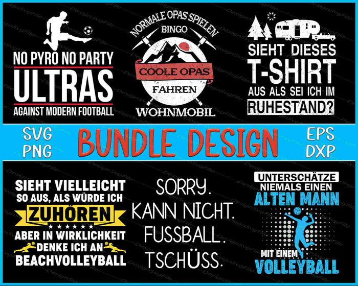 Germany Bundle SVG, Camping PNG