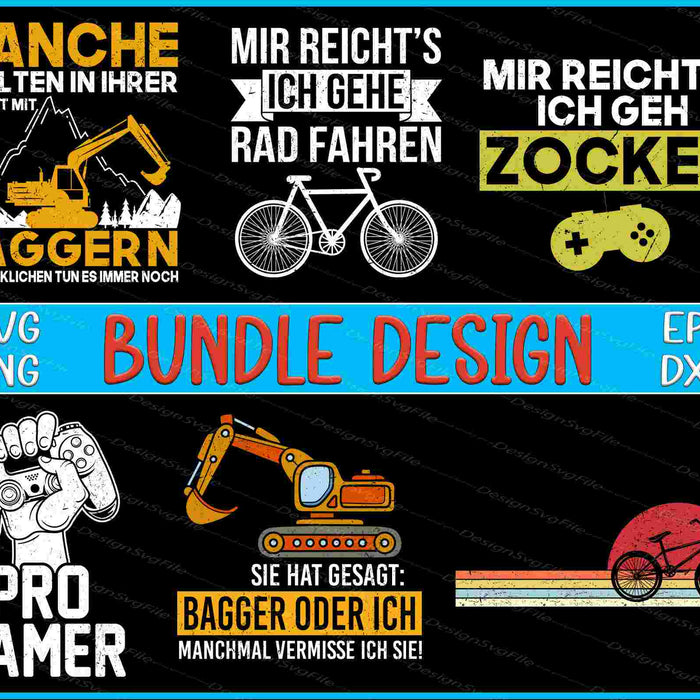 Germany Bundle SVG, Pro Gamer PNG
