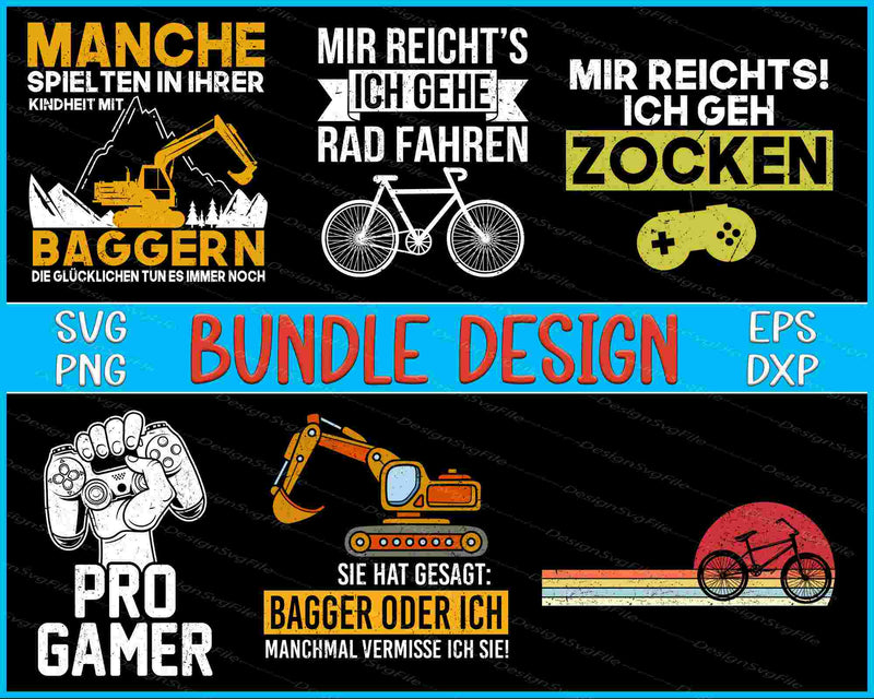Germany Bundle SVG, Pro Gamer PNG