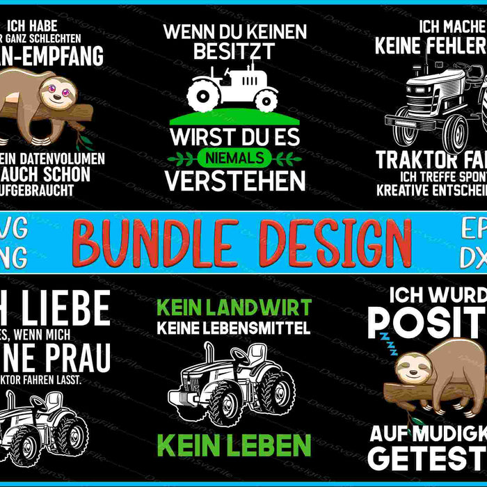 Germany Bundle SVG, Sloth Animal PNG