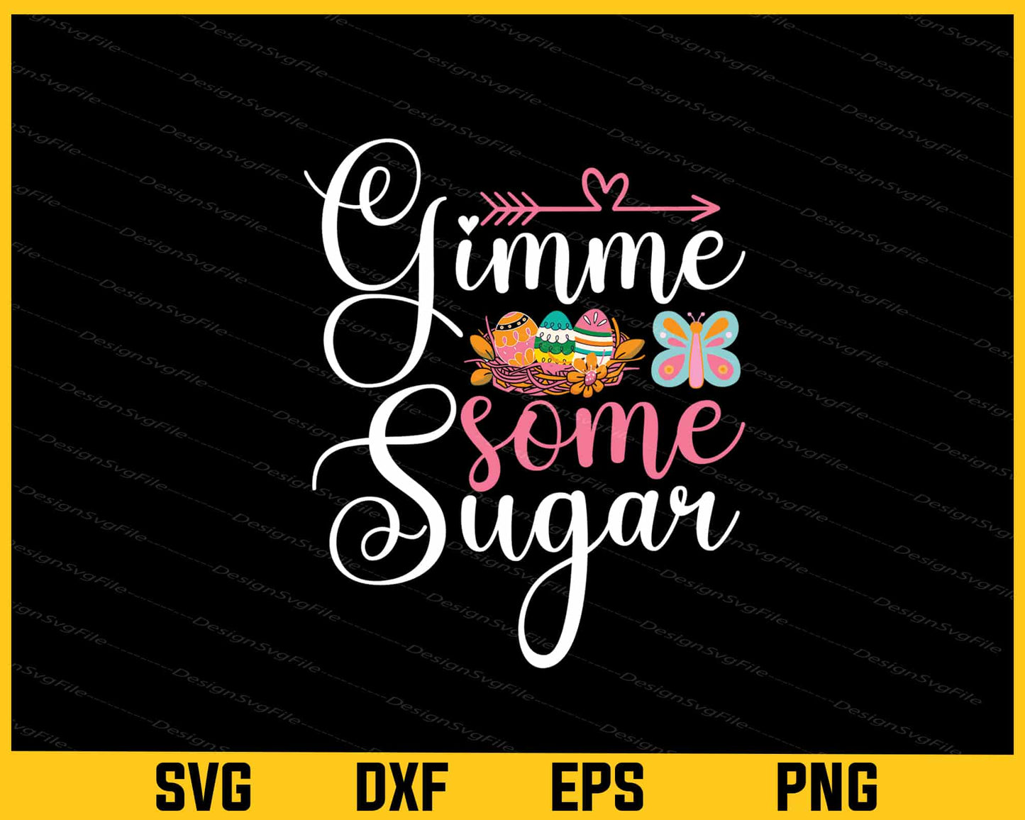 Gimme Some Sugar Svg Cutting Printable File  - Premium Cutting Files in SVG, PNG & EPS Formats - Premium SVG Cutting Files for Crafts