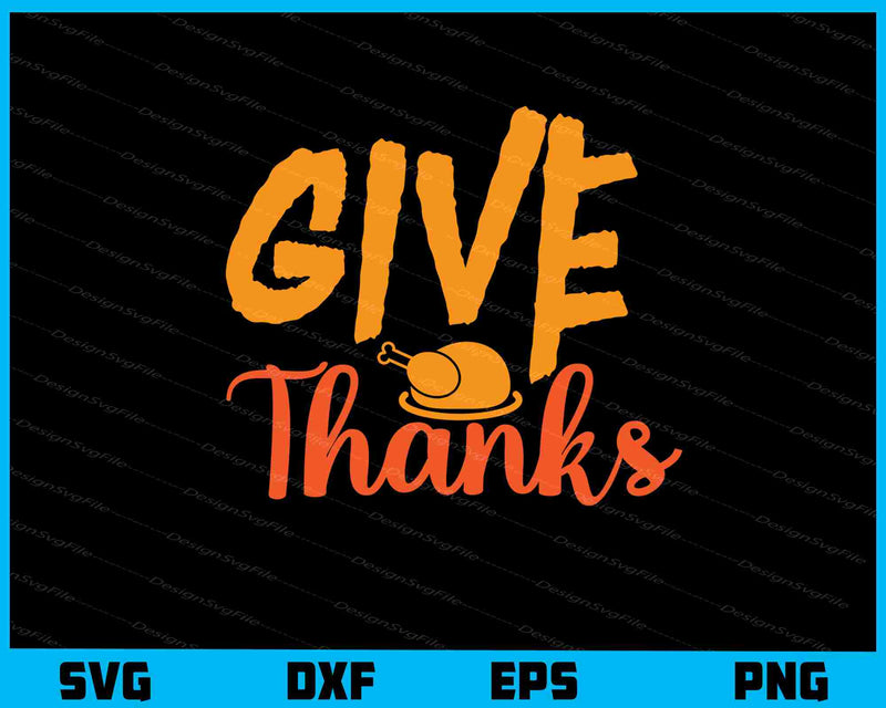 Give Thanks svg