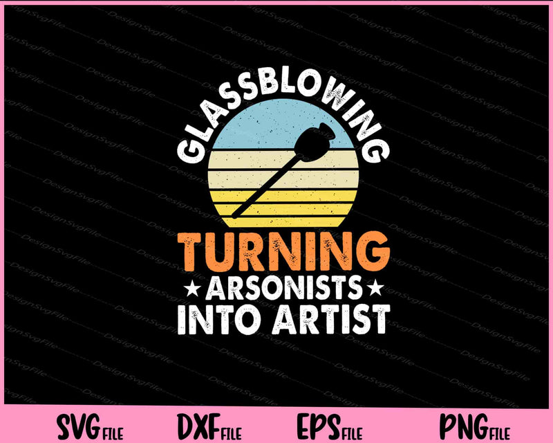 Glass Blowing Turning Arsonists Vintage Svg Cutting Printable Files  - Premium Cutting Files in SVG, PNG & EPS Formats - Premium SVG Cutting Files for Crafts