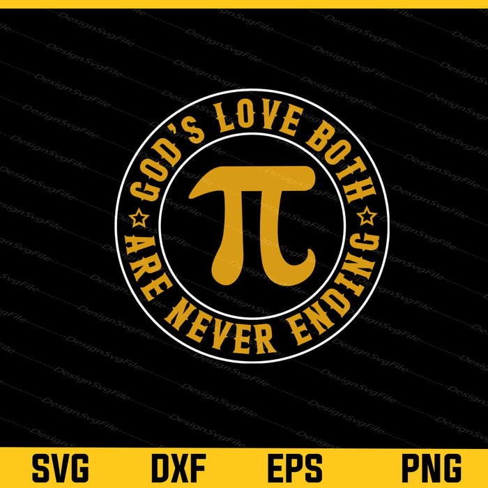 God’s Love Both Are Never Ending Svg Cutting Printable File  - Premium Cutting Files in SVG, PNG & EPS Formats - Premium SVG Cutting Files for Crafts