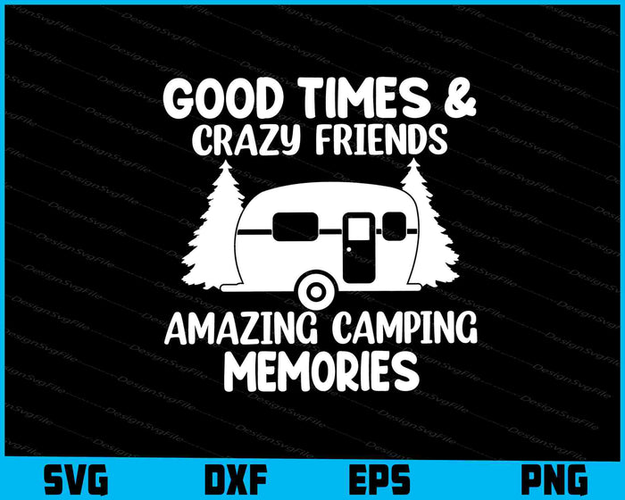 Camping Bundle SVG Happy Camper PNG