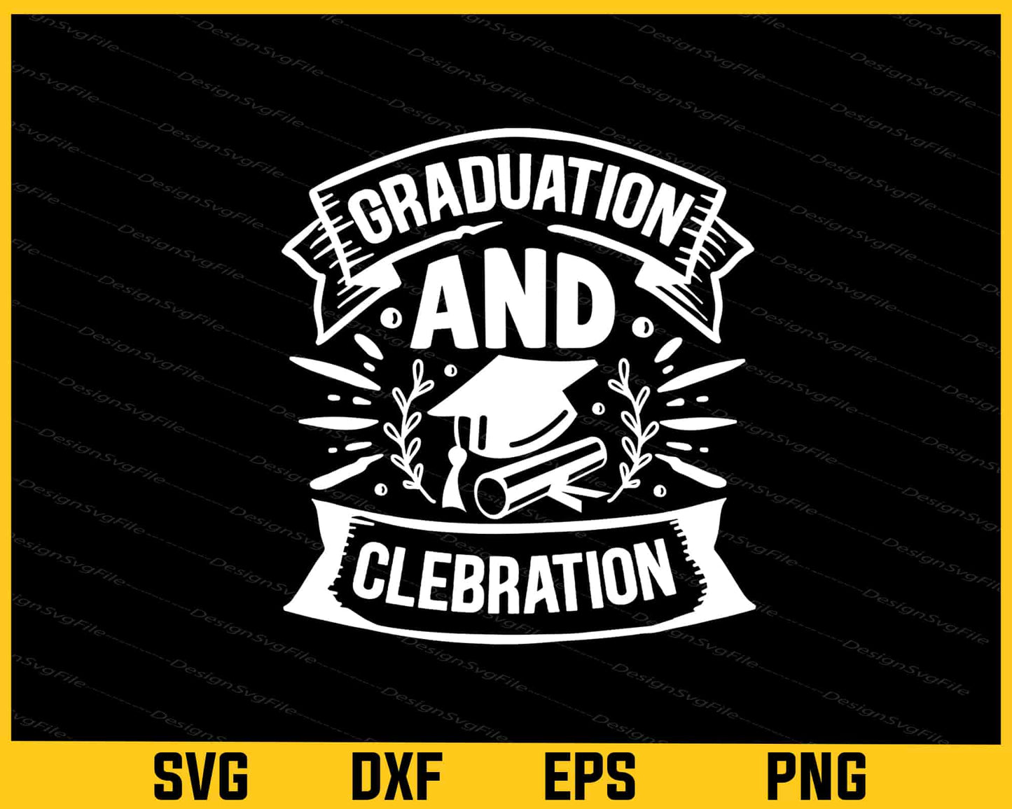 Graduation And Clebration Svg Cutting Printable File  - Premium Cutting Files in SVG, PNG & EPS Formats - Premium SVG Cutting Files for Crafts