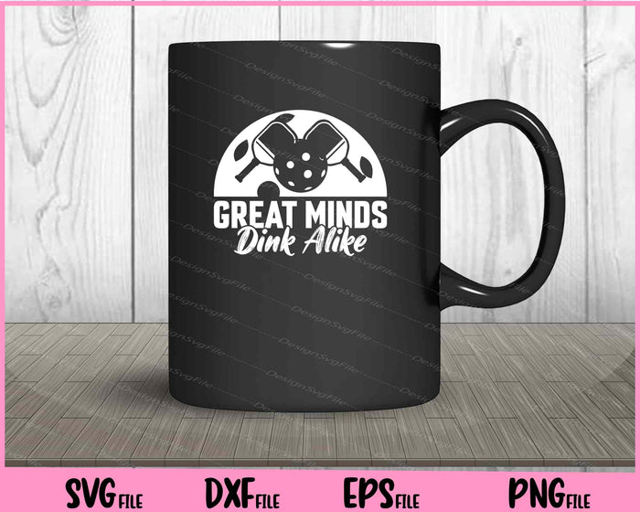 Great Minds Dink ALike Svg Cutting Printable Files  - Premium Cutting Files in SVG, PNG & EPS Formats - Premium SVG Cutting Files for Crafts