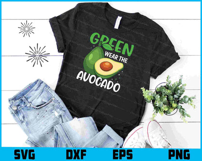 Green Wear The Avocado SVG