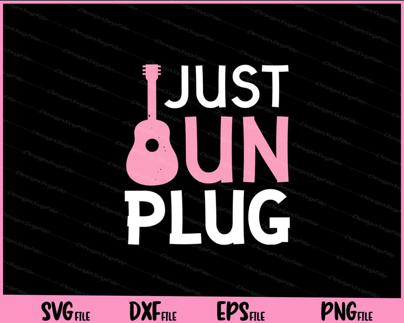 Guitar Music Lover Svg Cutting Printable Files  - Premium Cutting Files in SVG, PNG & EPS Formats - Premium SVG Cutting Files for Crafts