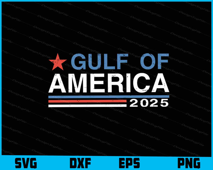 Gulf of America 2025 SVG, Mexico PNG