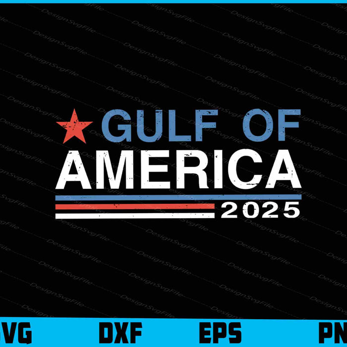 Gulf of America 2025 SVG, Mexico PNG