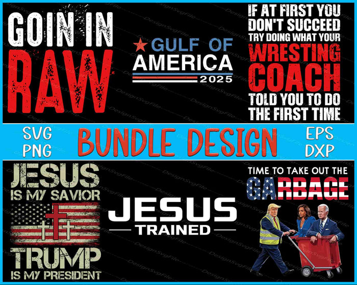 Collection of graphic designs with text and logos on a black background