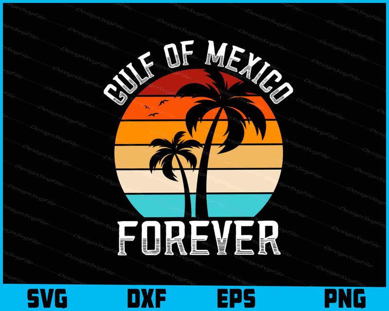 Gulf of Mexico Forever SVG