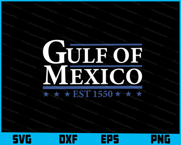 Gulf of Mexico SVG, Anti-Gulf of America PNG