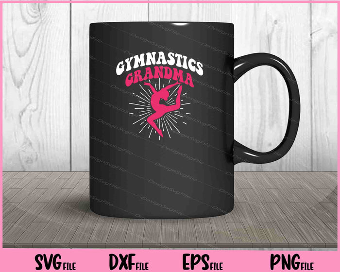 Gymnastics Grandma Svg Cutting Printable Files  - Premium Cutting Files in SVG, PNG & EPS Formats - Premium SVG Cutting Files for Crafts