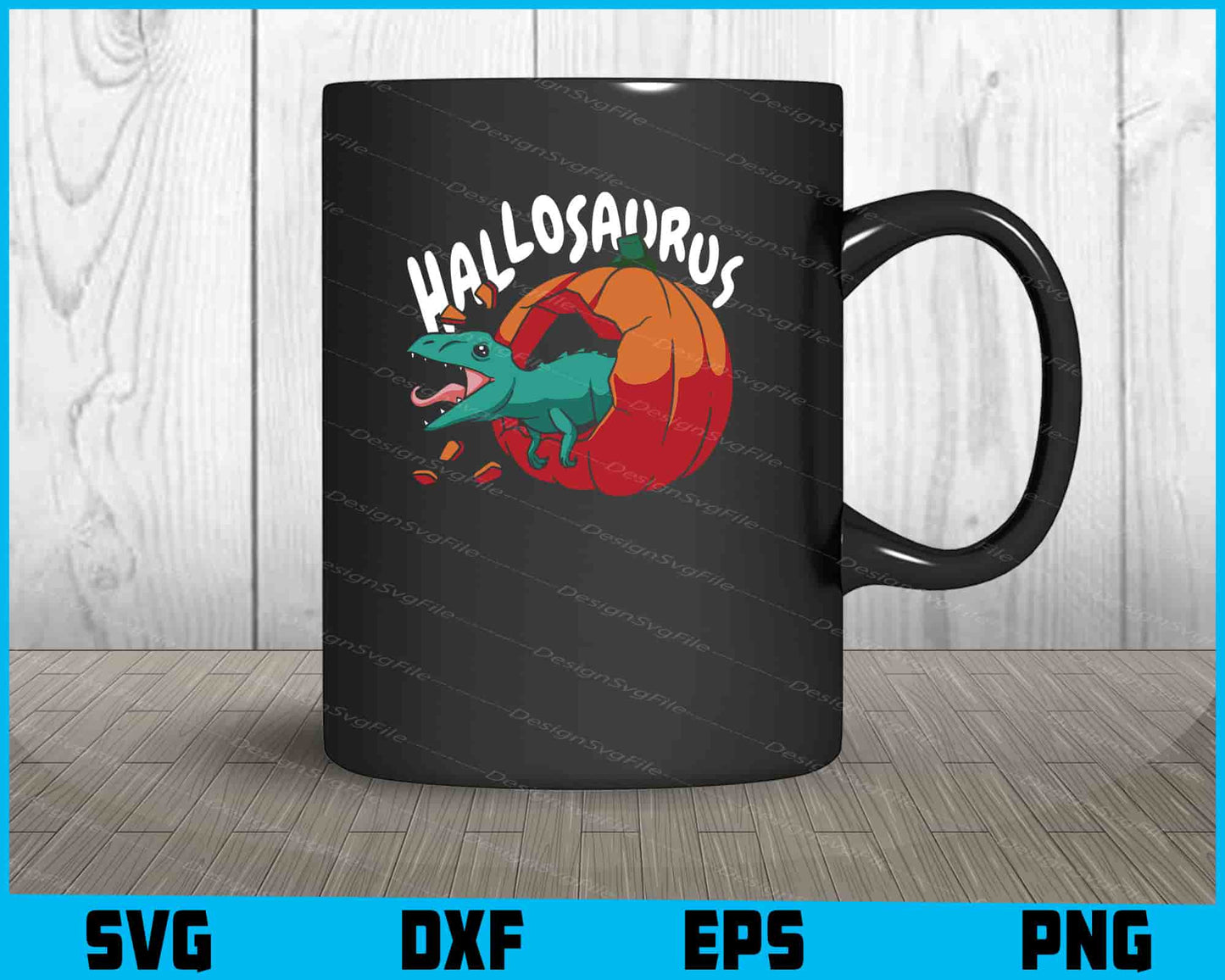 Hallosaurus SVG Dinosaur Pumpkin Halloween