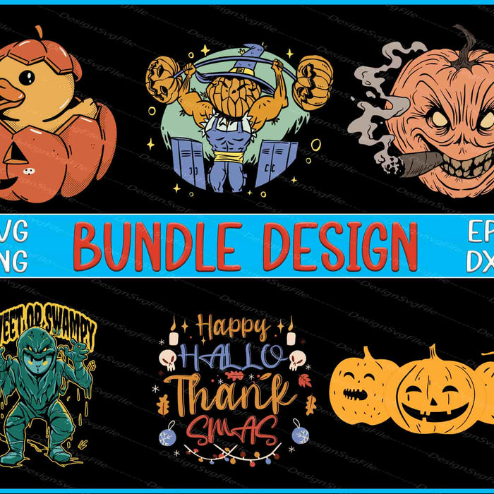 Halloween Bundle SVG, Rubber Duck PNG