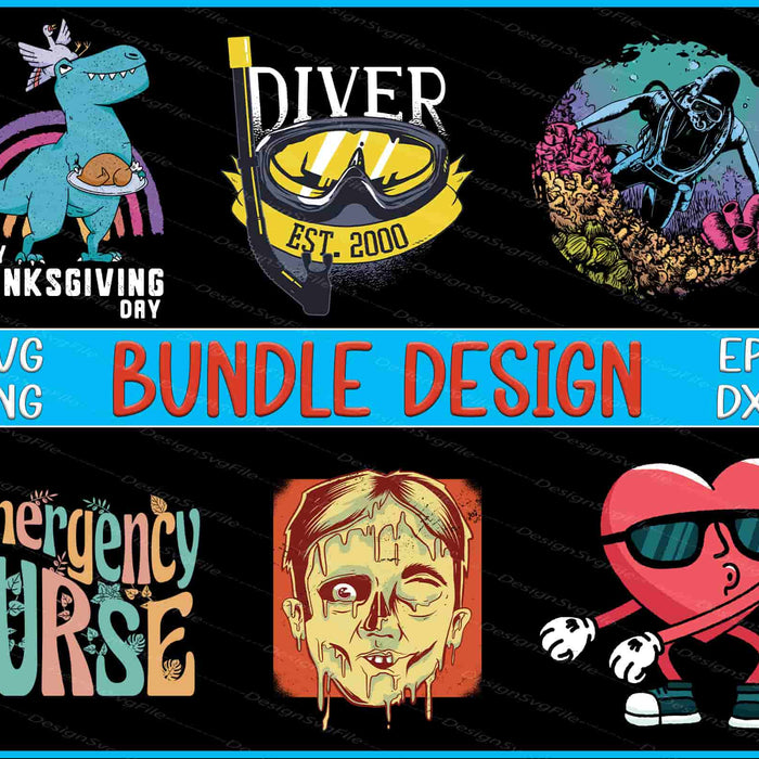 Halloween Bundle SVG, Turkey PNG