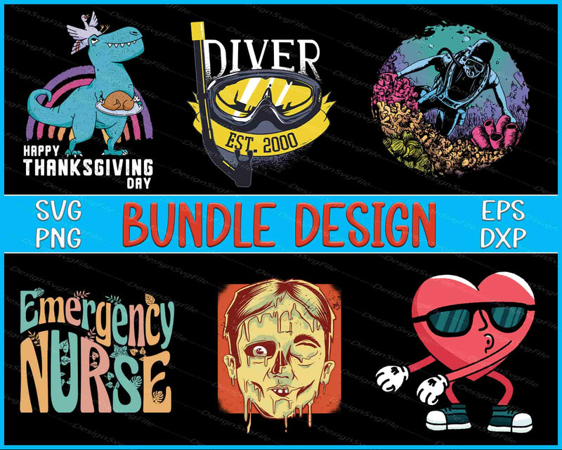 Halloween Bundle SVG, Turkey PNG