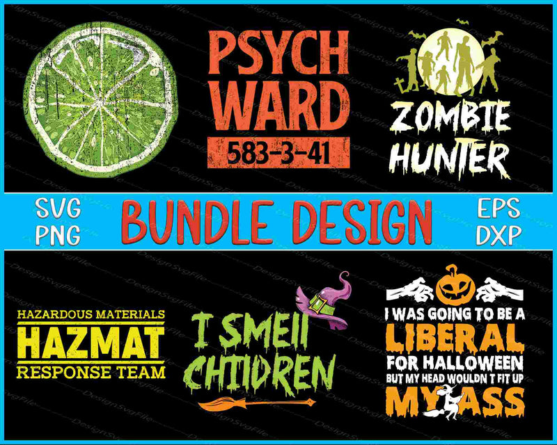 Halloween Bundle SVG, Witch PNG