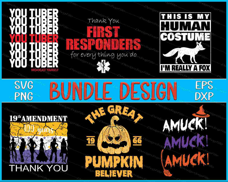 Halloween Bundle SVG, Animal PNG