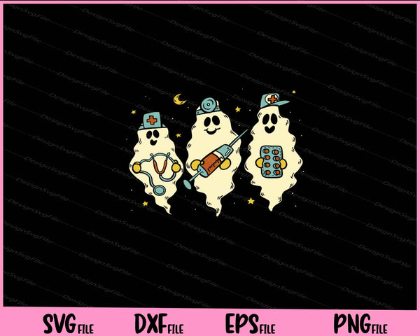 Halloween Ghosts Doctors svg