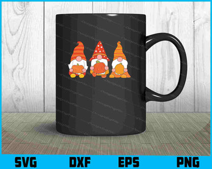 Halloween Gnomes Autumn SVG PNG Printable File  - Premium Cutting Files in SVG, PNG & EPS Formats - Premium SVG Cutting Files for Crafts