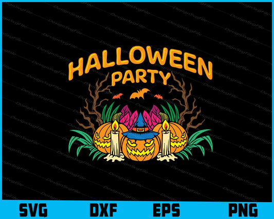 Halloween Party SVG PNG Design Funny Quotes files  - Premium Cutting Files in SVG, PNG & EPS Formats - Premium SVG Cutting Files for Crafts