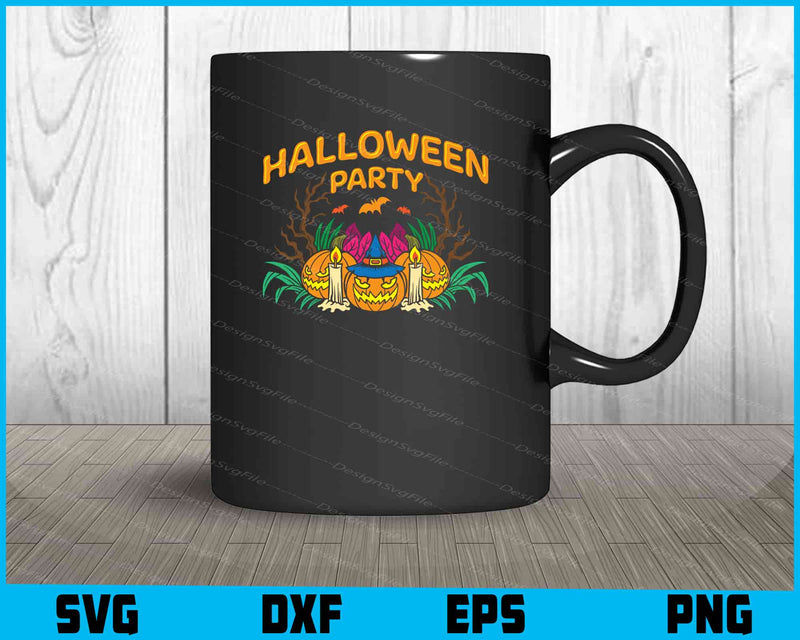 Halloween Party SVG PNG Design Funny Quotes files  - Premium Cutting Files in SVG, PNG & EPS Formats - Premium SVG Cutting Files for Crafts