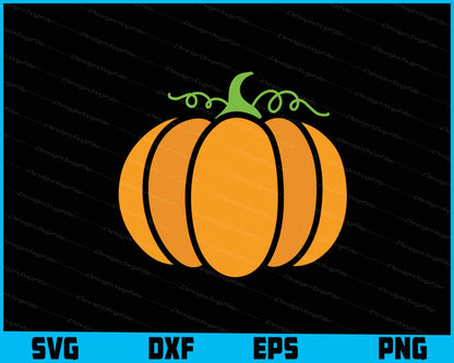 Halloween Pumpkin SVG PNG Design Printable File  - Premium Cutting Files in SVG, PNG & EPS Formats - Premium SVG Cutting Files for Crafts