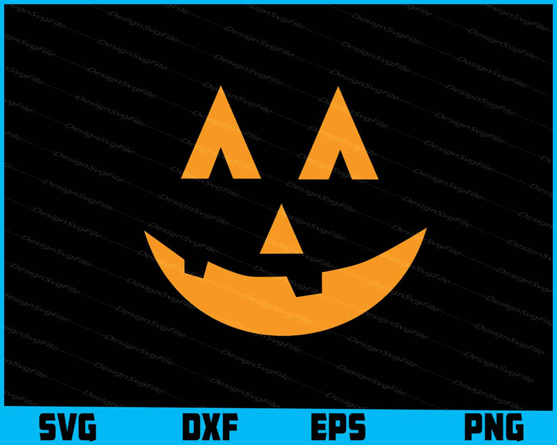 Halloween Pumpkin Faces SVG PNG Digital Sublimation Print File  - Premium Cutting Files in SVG, PNG & EPS Formats - Premium SVG Cutting Files for Crafts