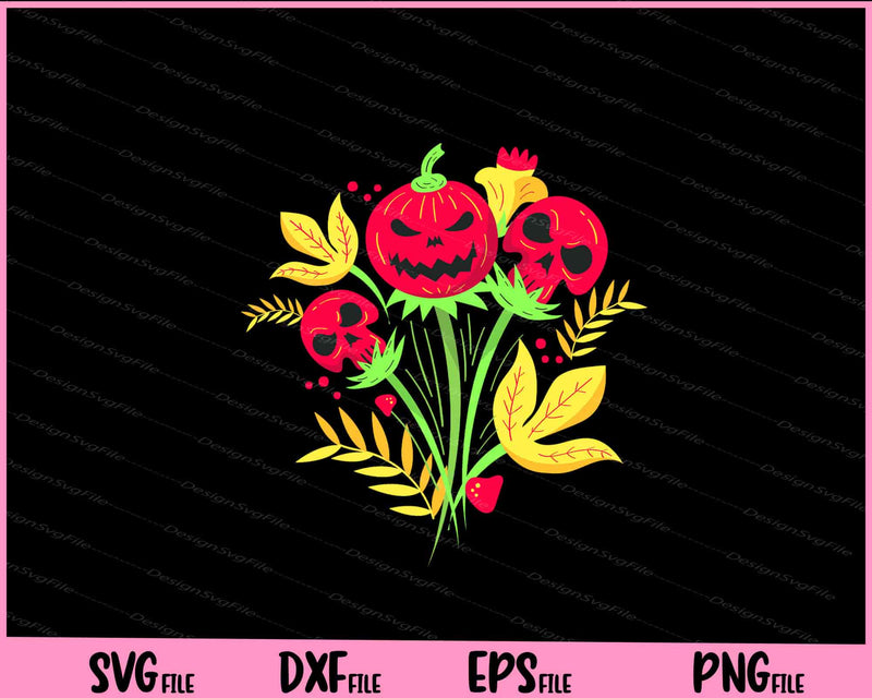 Halloween Pumpkin plant funny svg